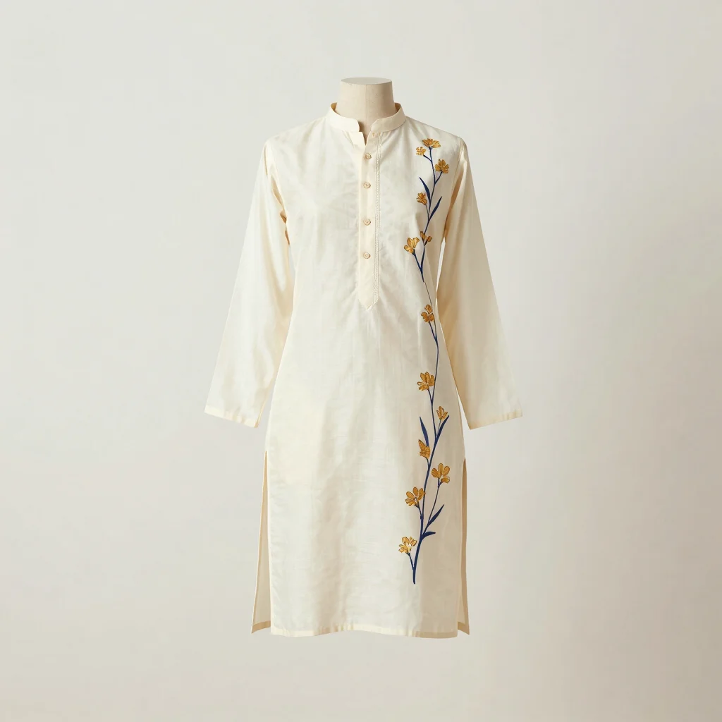 Golden Stem Kurta