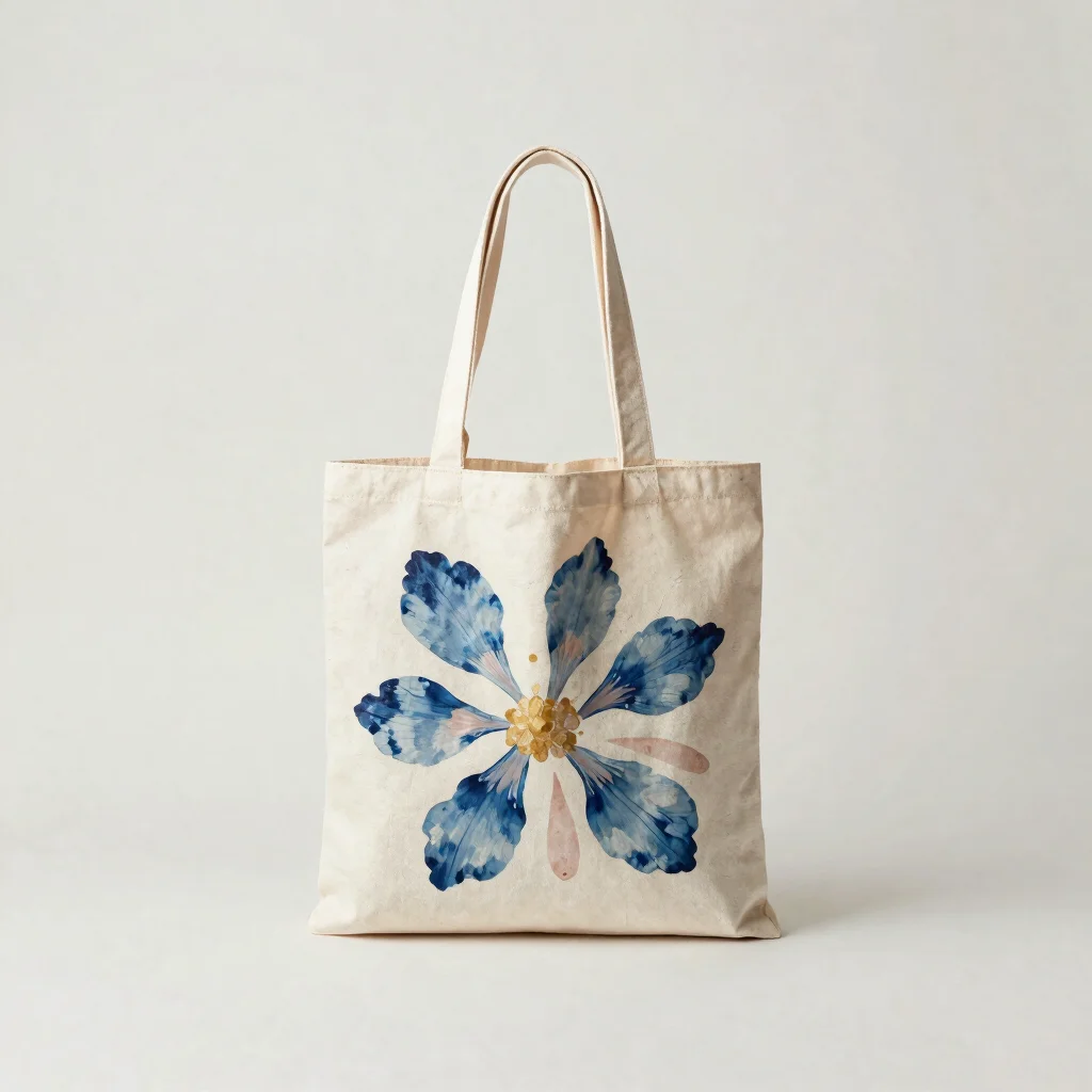 Petal Canvas Tote